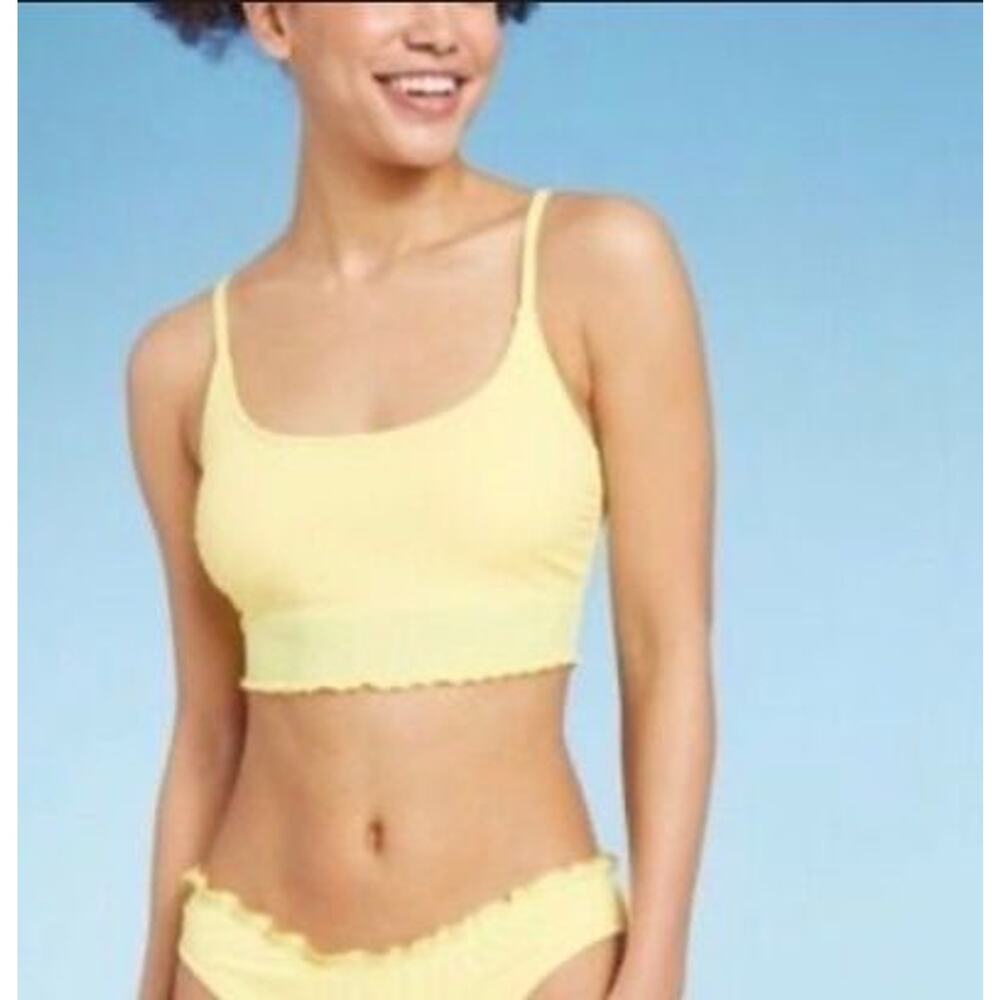 Wild Fable Sunny Yellow Bikini
